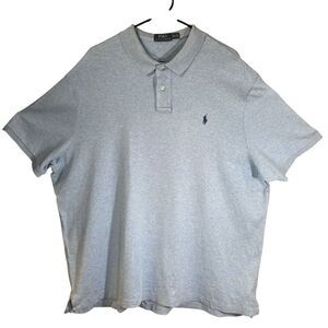 Polo by Ralph Lauren Men's Baby Blue Polo Shirt size XXL